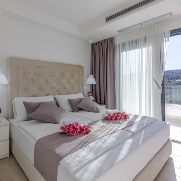 Bedrooms, Luxury villa Milly, Luxury villa Milly, Holiday house with pool on the island of Krk, Croatia KRK
